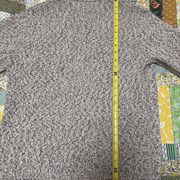 Rag & Bone Heathered Grey Wool Henley Sweater - Picture 11 of 11